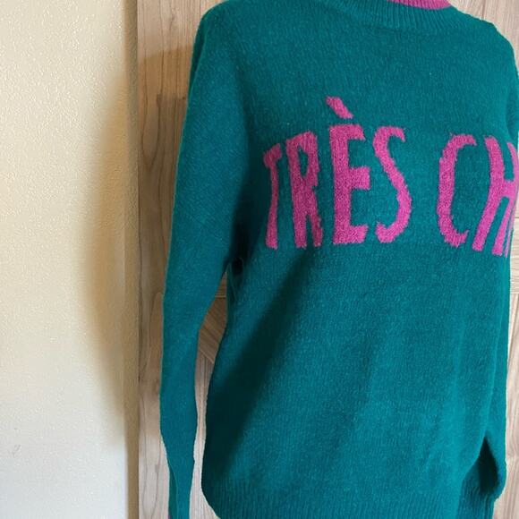 NWT Code X Mode tres chic sweater medium - Picture 3 of 7